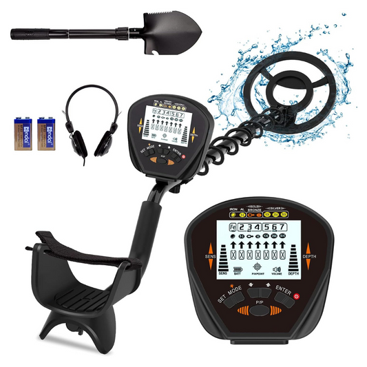 Waterproof Metal Detector With LCD Display