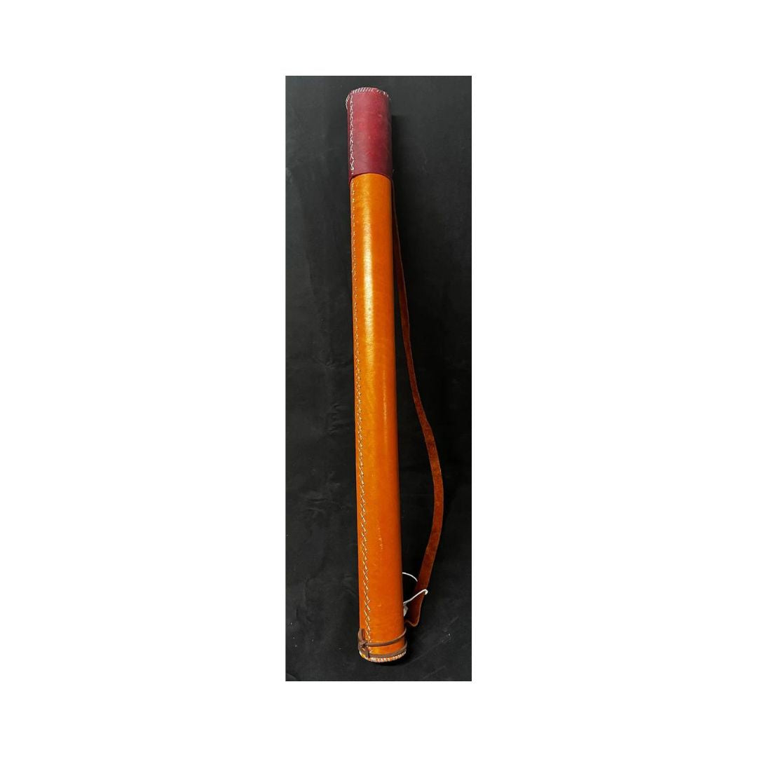 Leather Fishing Pole Carrying Case