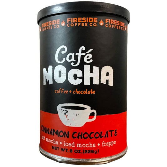 Fireside Cafe Mocha Cinnamon Chocolate 8 Oz