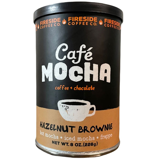 Fireside Cafe Mocha Hazelnut Brownie 8 Oz