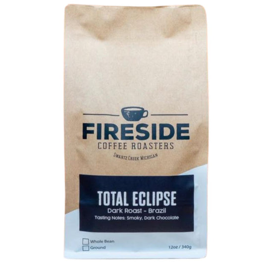 12 Oz.Fireside C offee Roasters- Total Eclipse