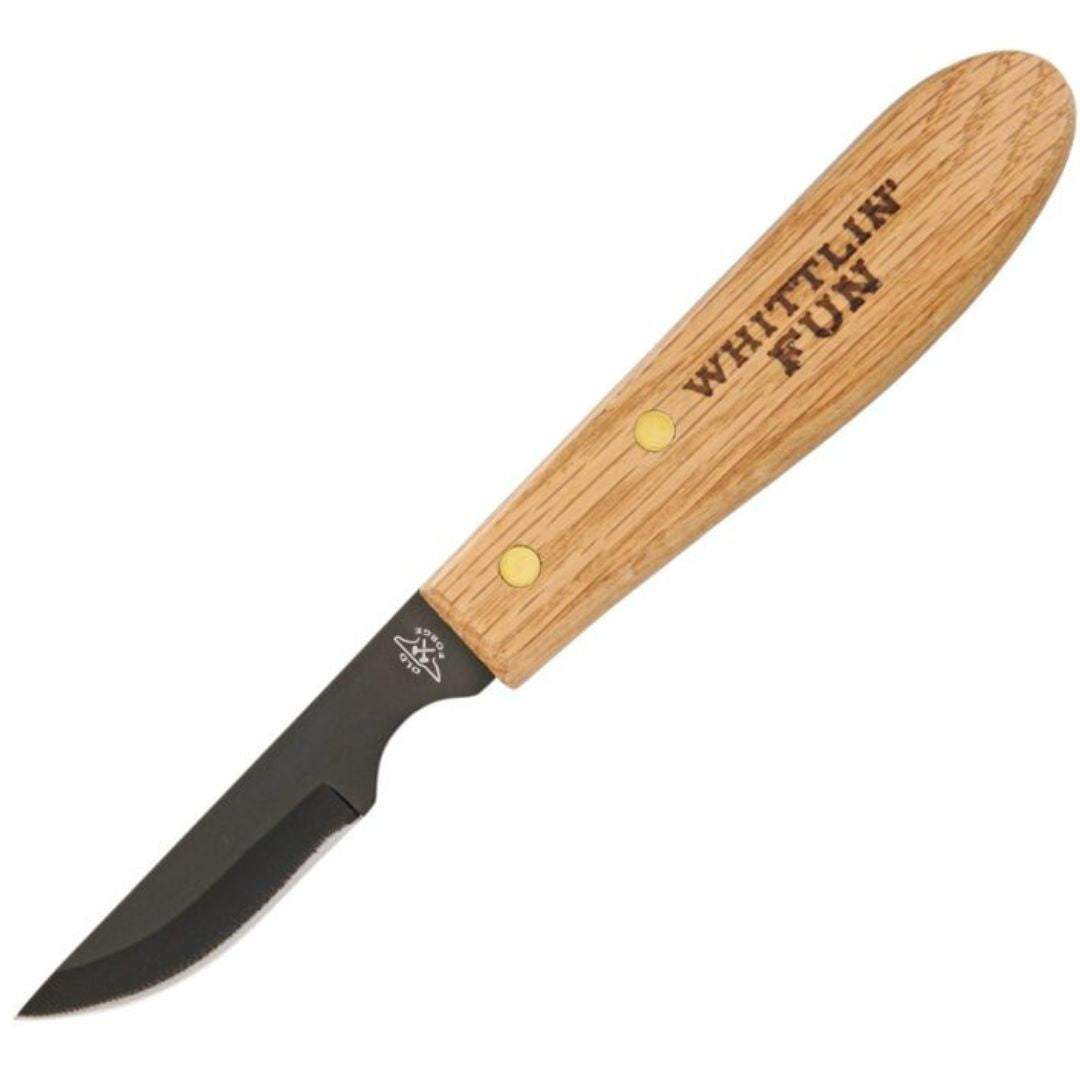 7 7/8" Old Forge Whittler Wood Carving