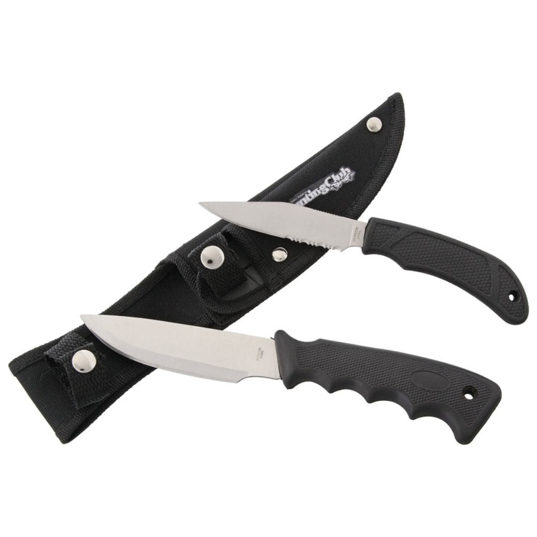 Hunting Club Knife Set- Black