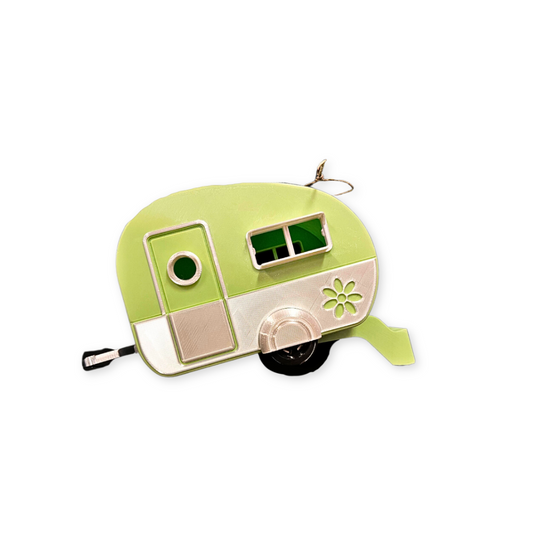 Green Caravan Bird House