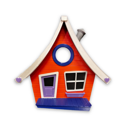 Purple & Pink Toon Bird House