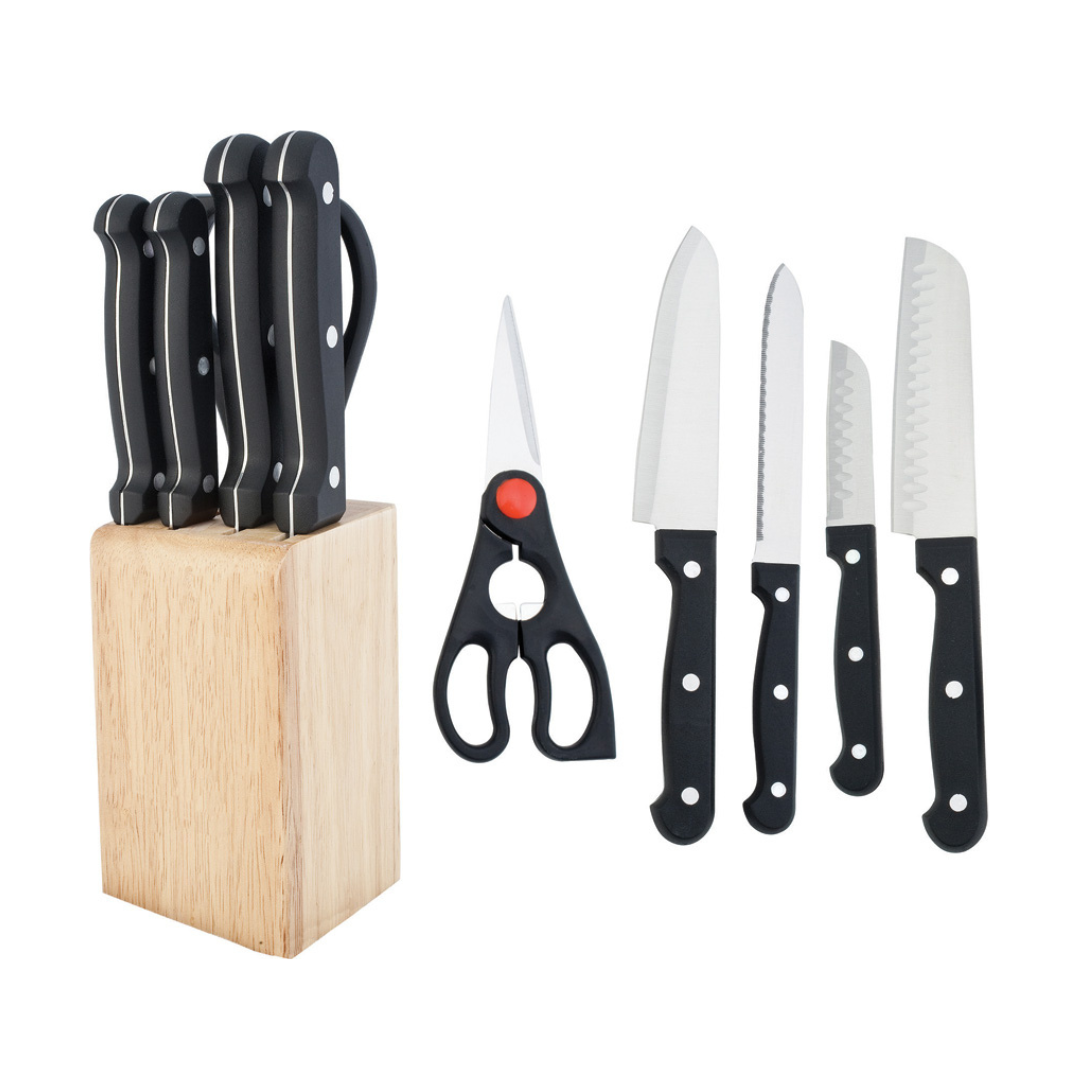 Utica Kitchen Knives Set 6-pc