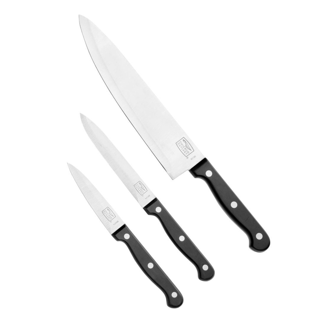 Chicago Cutlery Essentials Three Piece Set
