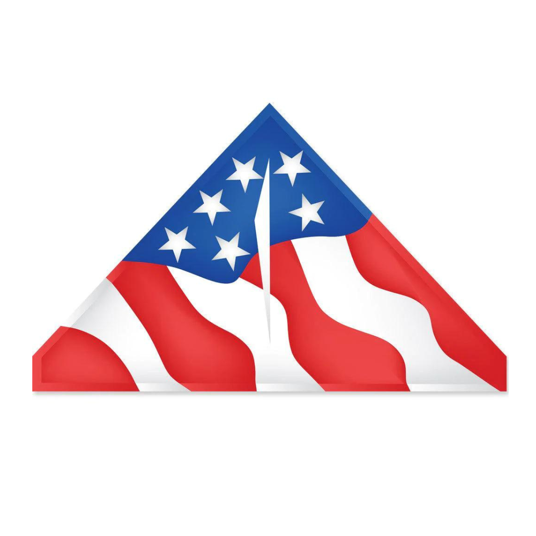 57" Patriotic Delta Kite