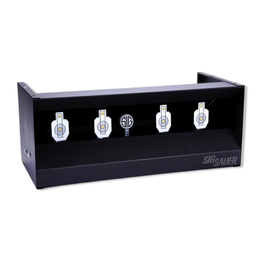 Sig Sauer Quad Shooting Gallery For .177, .22, and .25 Caliber Pellets