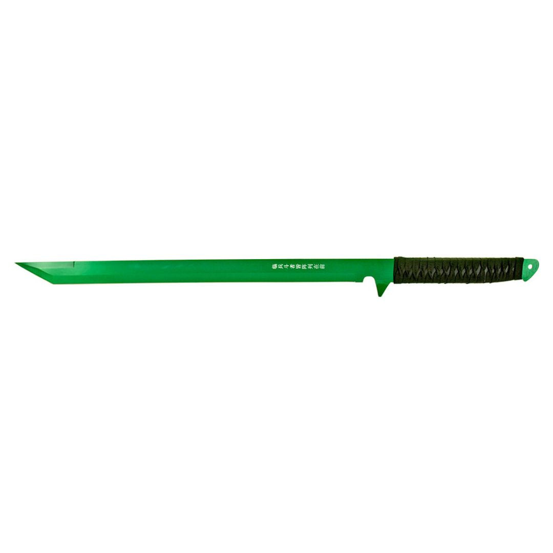2pc Samurai Style Sword Set - Green