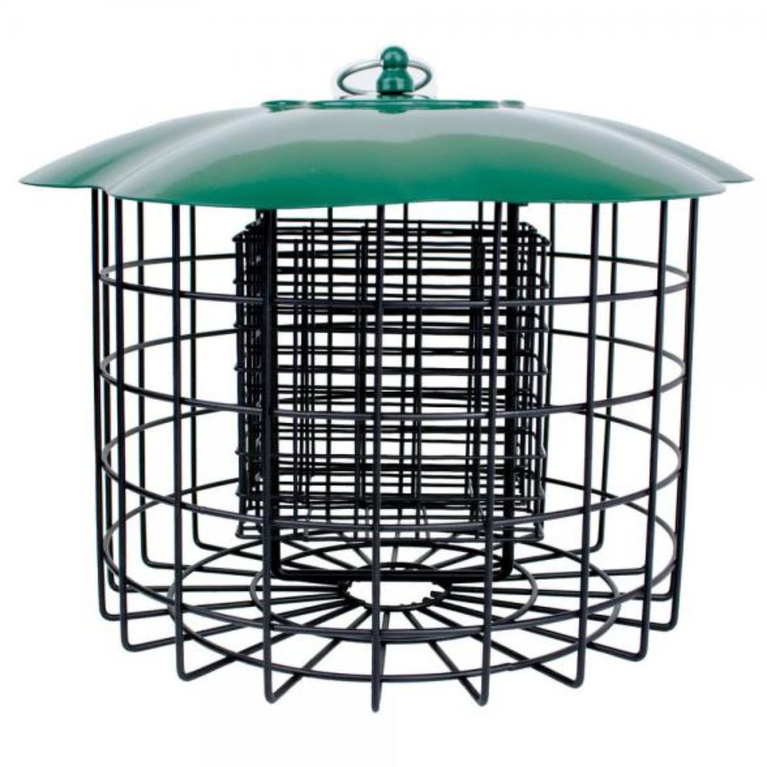 Squirrel Defeater Double-Suet Cage Feeder