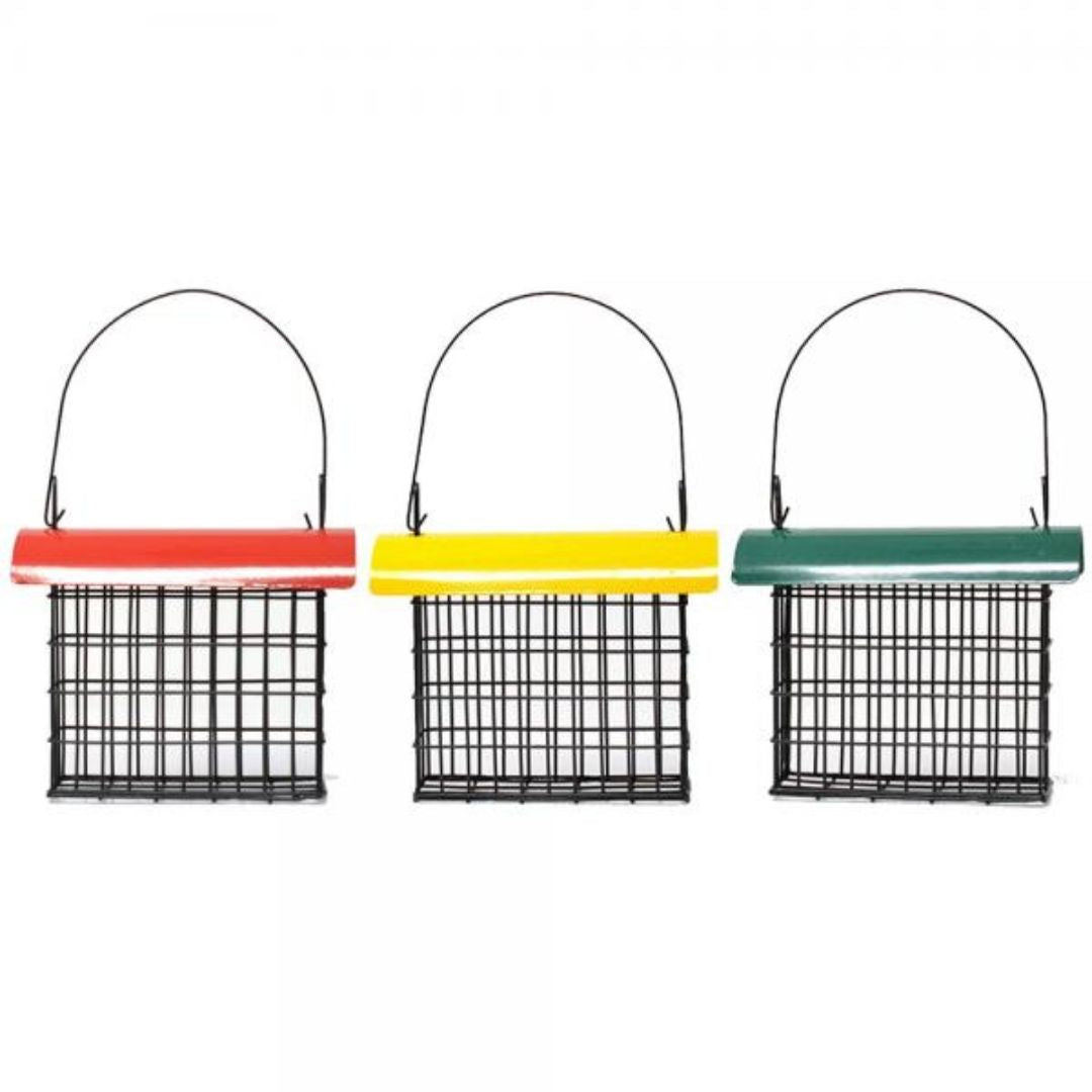 Deluxe Suet Cage With Color Metal Roof