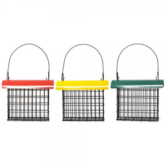 Deluxe Suet Cage With Color Metal Roof