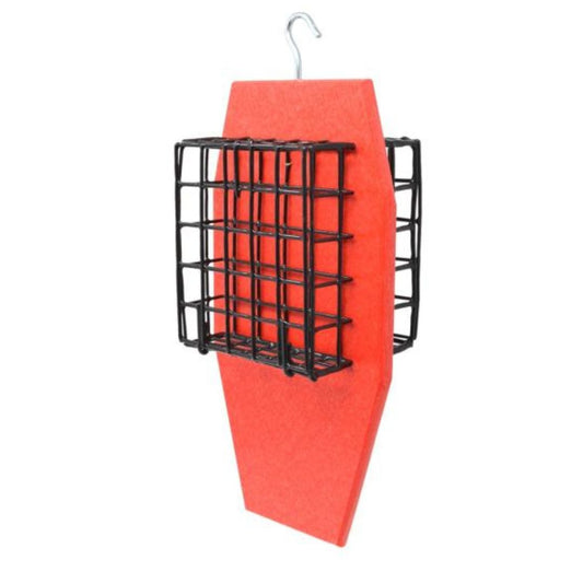Dual Suet Feeder Red