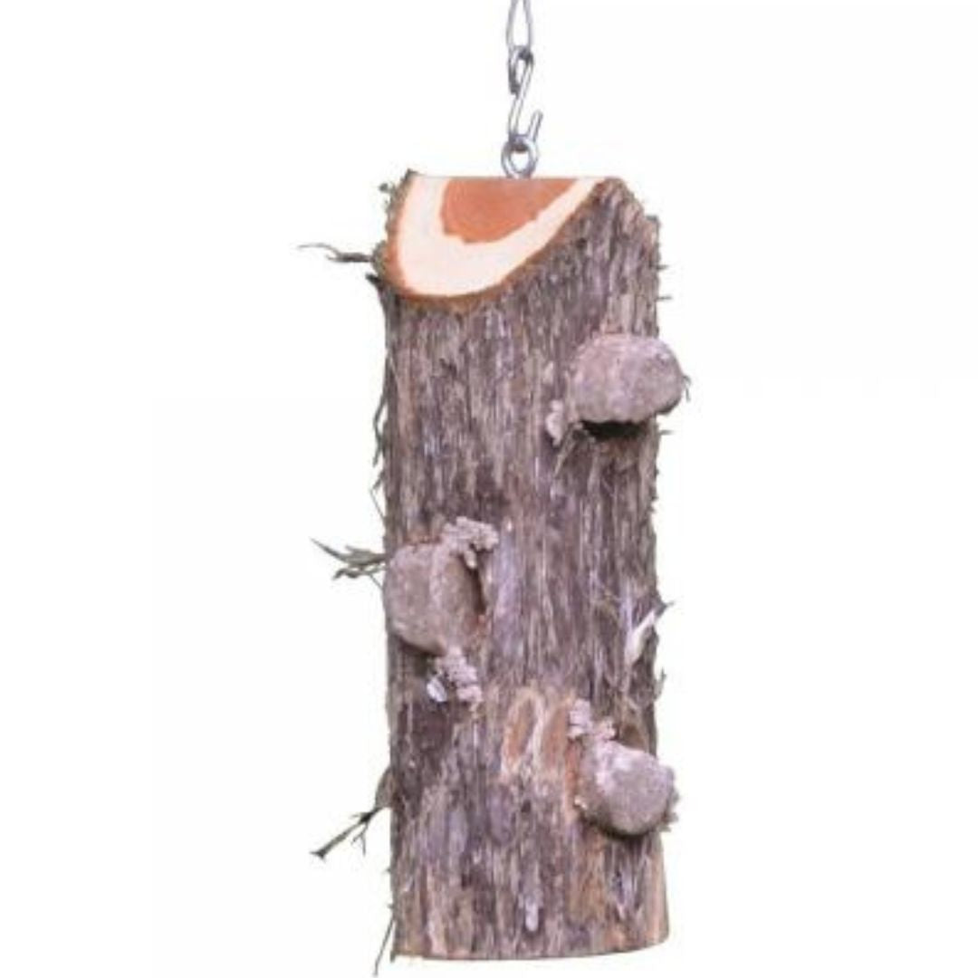 Suet Log Feeder Without Perches