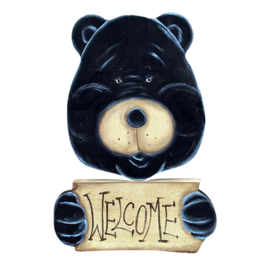 Wall Hanging Bear Head