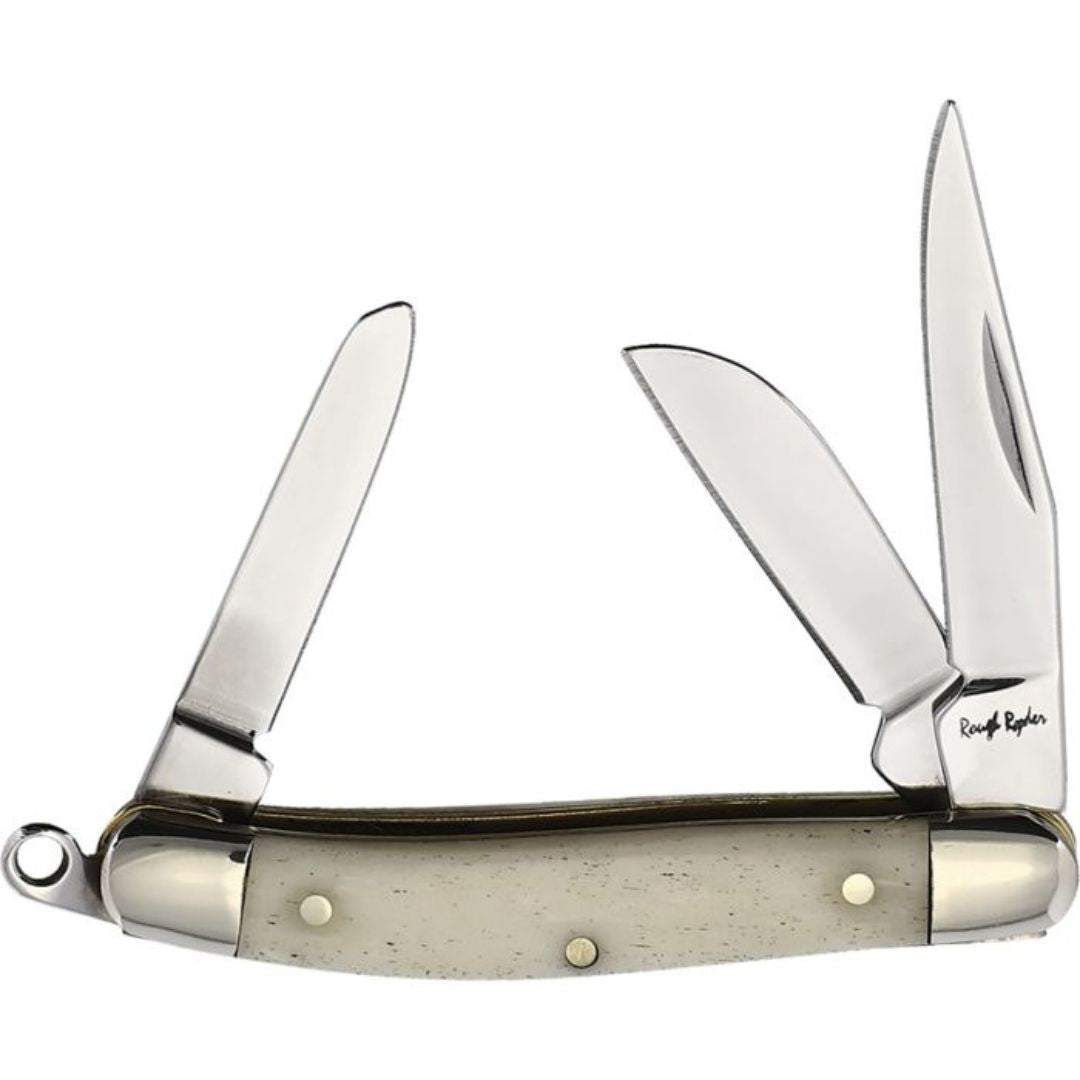 Rough Ryder Roughjacks Stockman White Bone