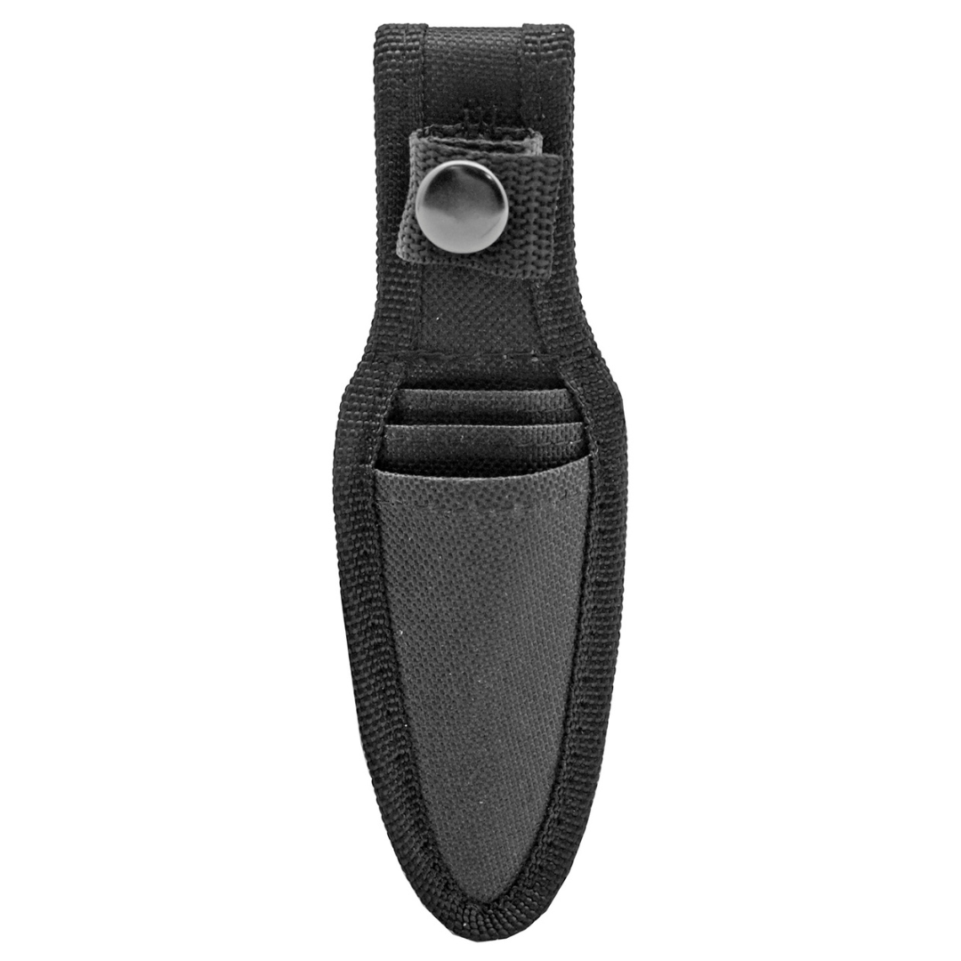 6.25" Throwing Knife Set with Hip Mount Custom Nylon Carrying Case - Black - 3 pk.