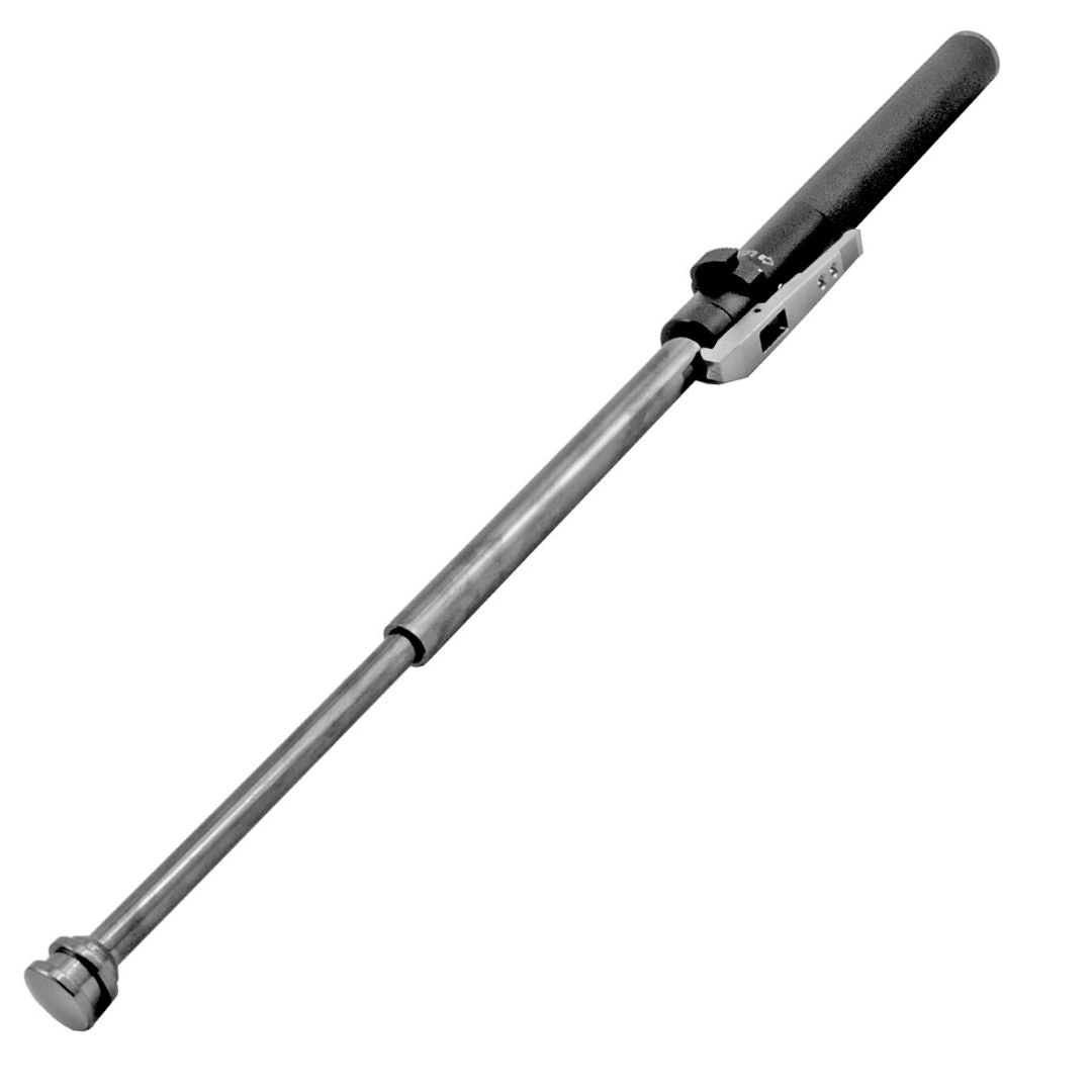 15" OTF Out the Front Spring Loaded Stainless Steel Baton - Black