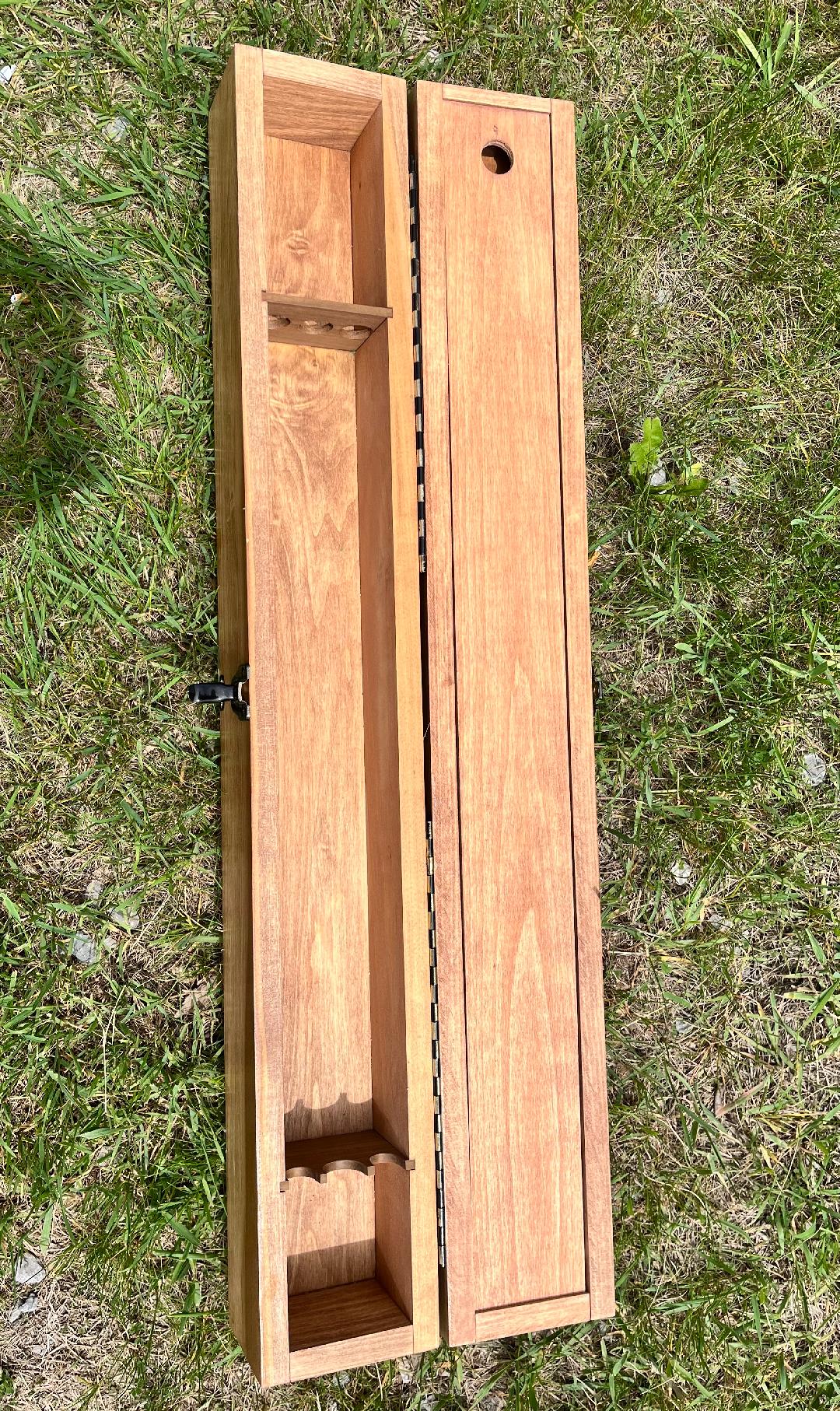 Ausable River Custom Handmade Rod & Tackle Box