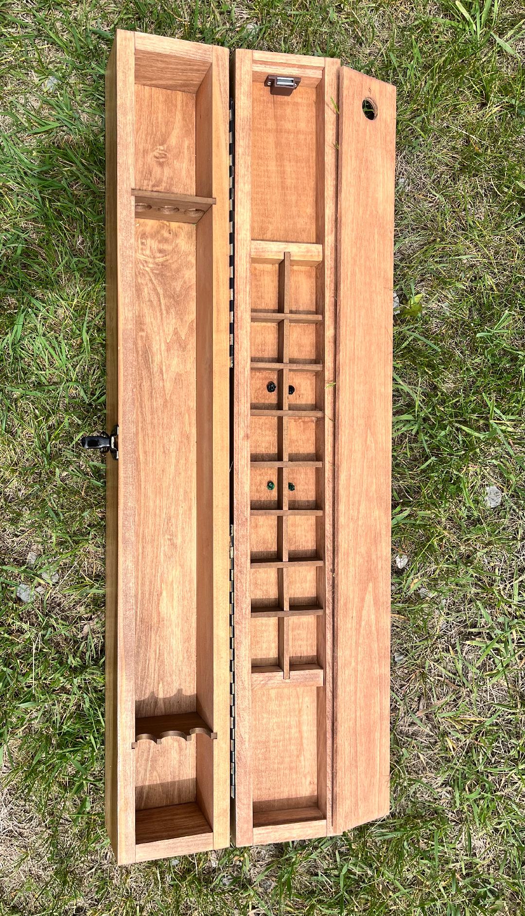 Ausable River Custom Handmade Rod & Tackle Box