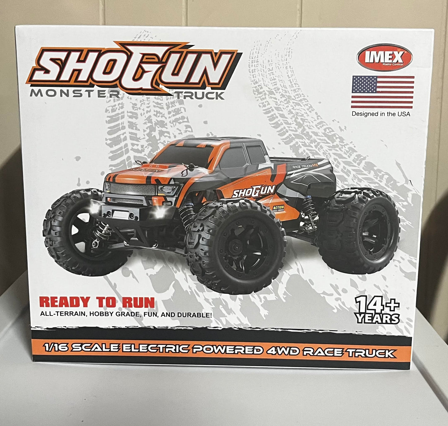 IMEX Ninja 1:16 Scale Brushed Green RTR 4WD Truggy- Green