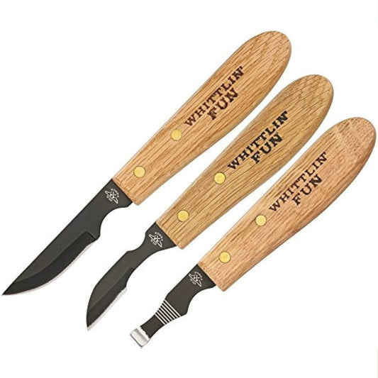 Old Forge 3 Pc. Woodcarving Knife Set