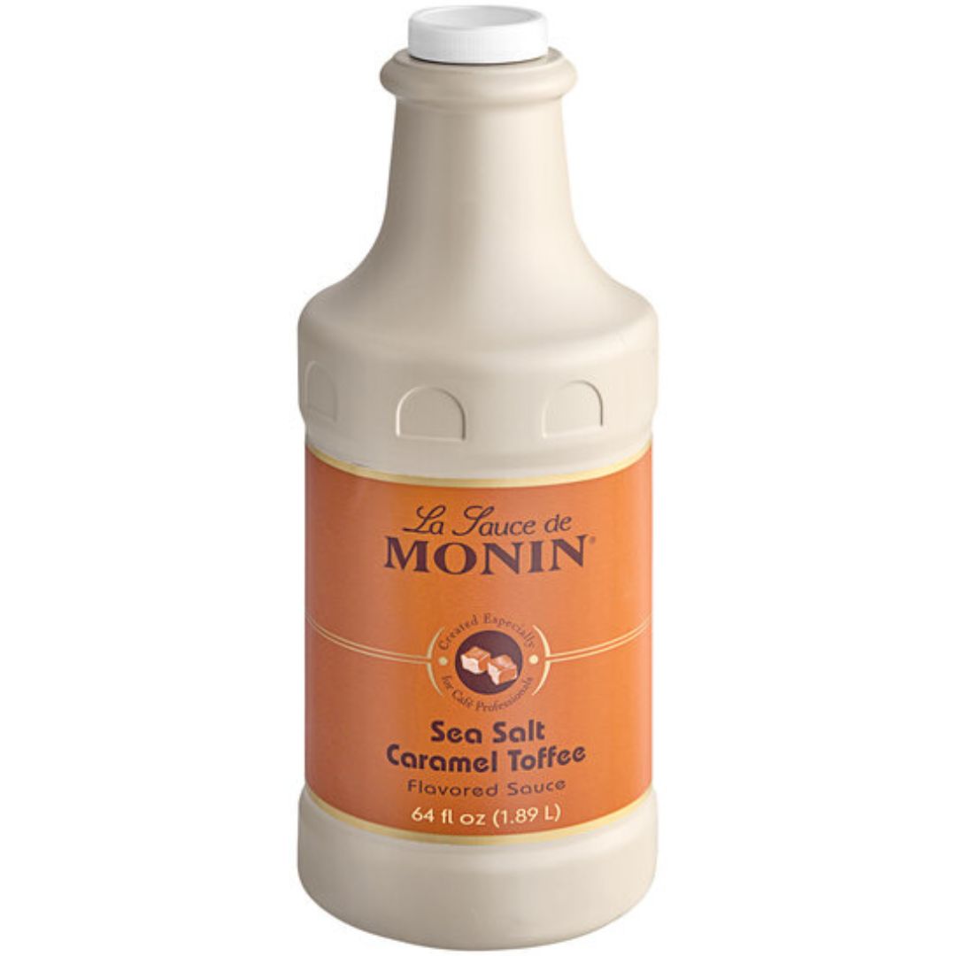Monin Sea Salt Caramel Toffee Flavored Sauce