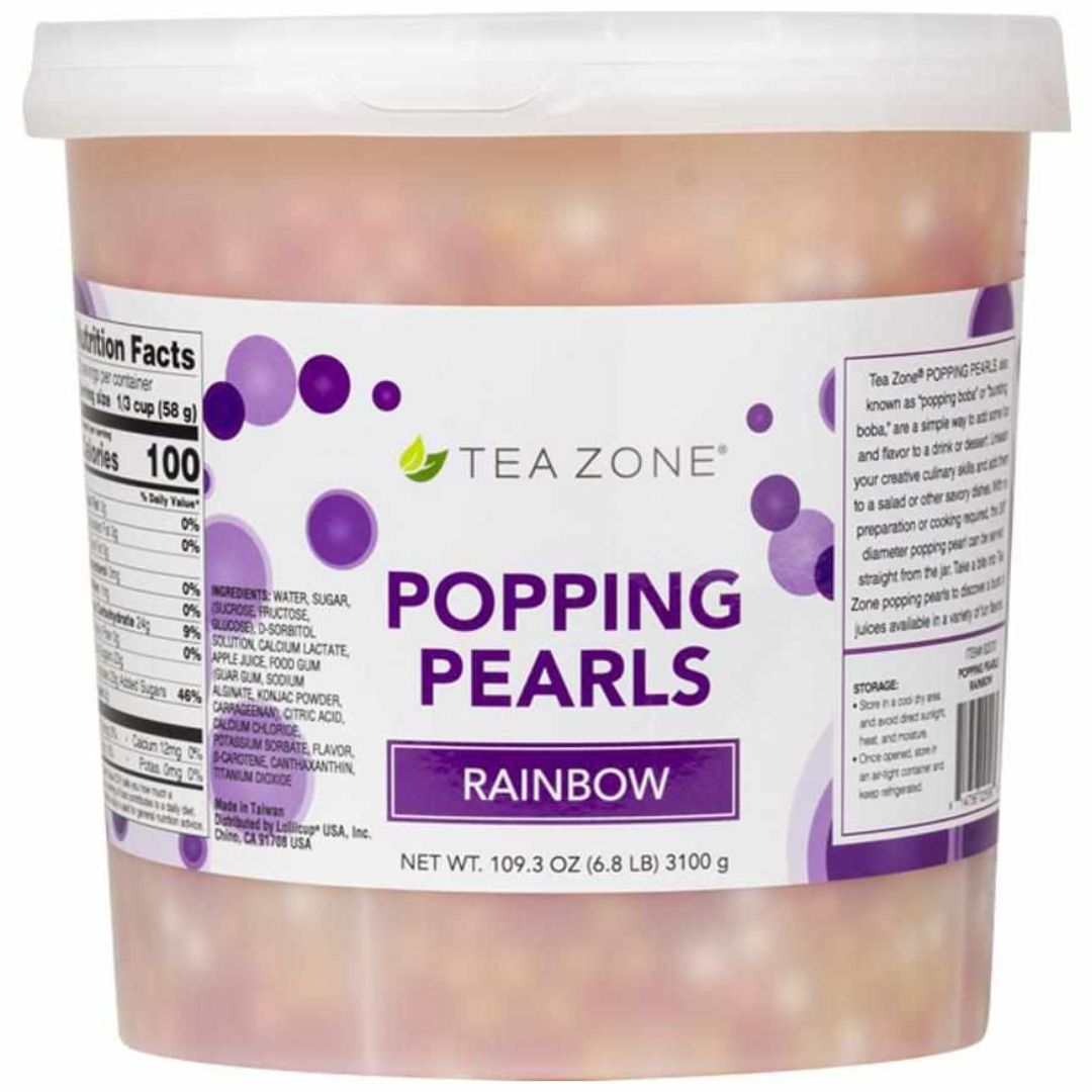 Tea Zone Popping Pearls Rainbow