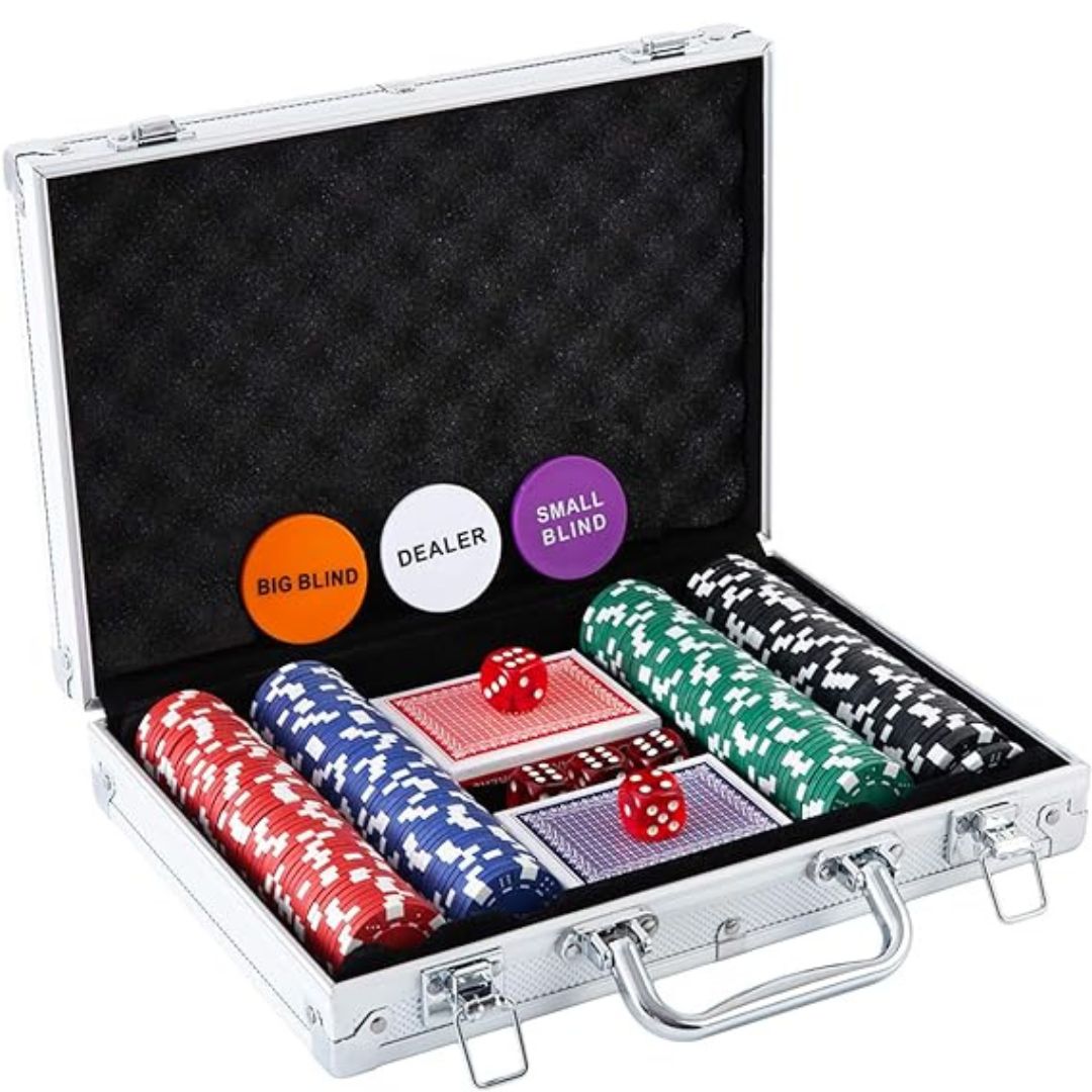 Homwom 200 Piece Poker Set
