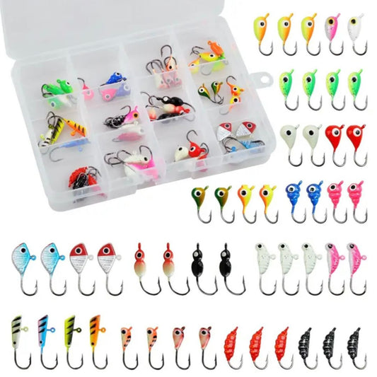 48 Pc. Ice Fishing Lures