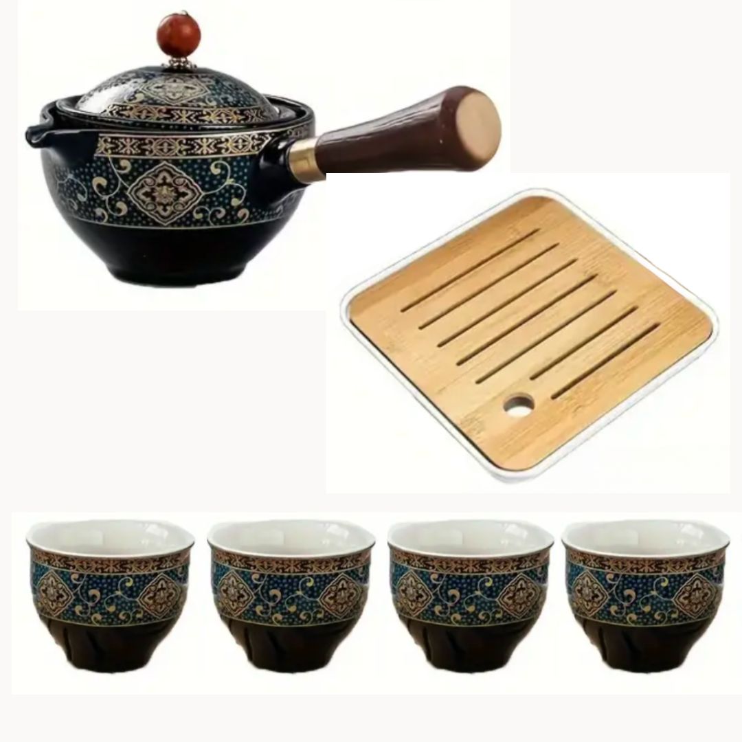 Teapot Set- Turquoise