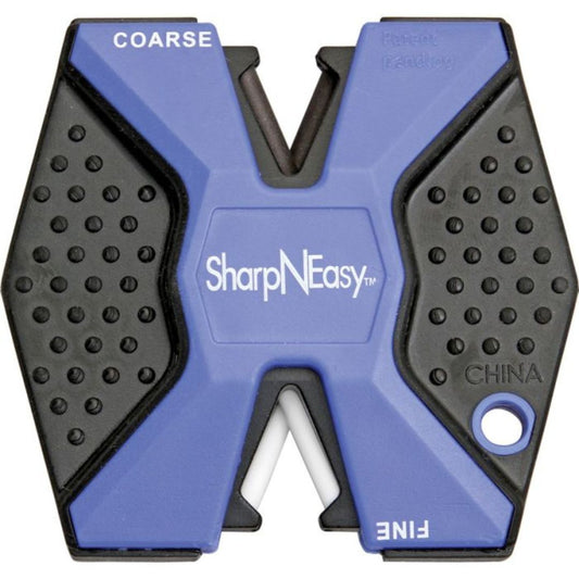 AccuSharp Sharp-N-Easy 2 Stage Sharpener- Blue & Black