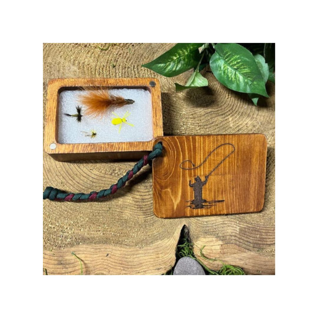 Custom Fly Fishing Box – Super Bugger Brown
