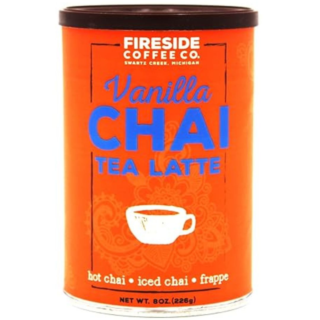 Fireside Vanilla Chai Tea Latte 8 Oz