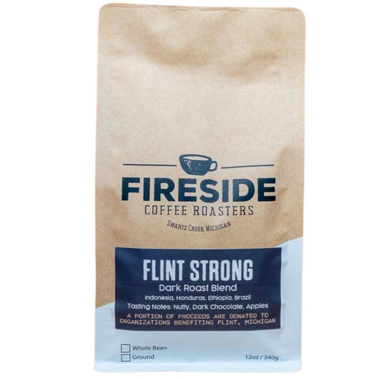 12 Oz. Fireside Coffee Roasters- Flint Strong