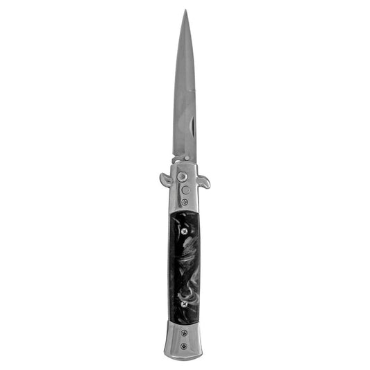 5" Spring Assisted Switchblade - Black