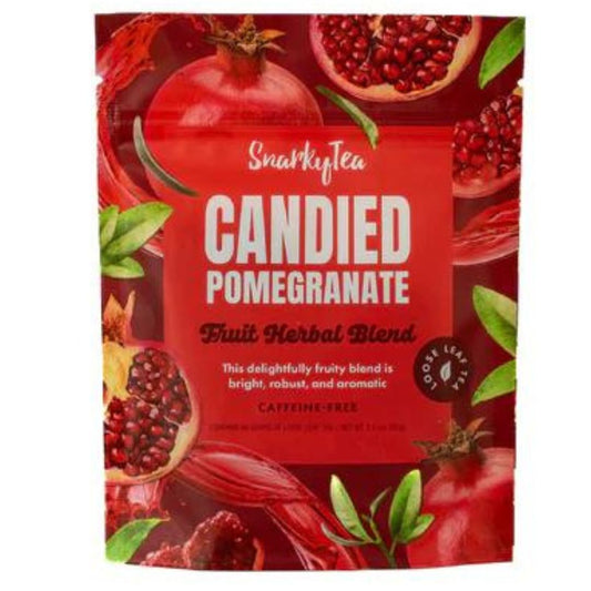 Snarky Tea Candied Pomegranate