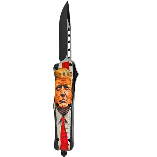 4.75" President Donald Trump 47 Folding Pocket Knife - Drop Point