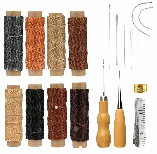 Leather Waxed Thread Kit