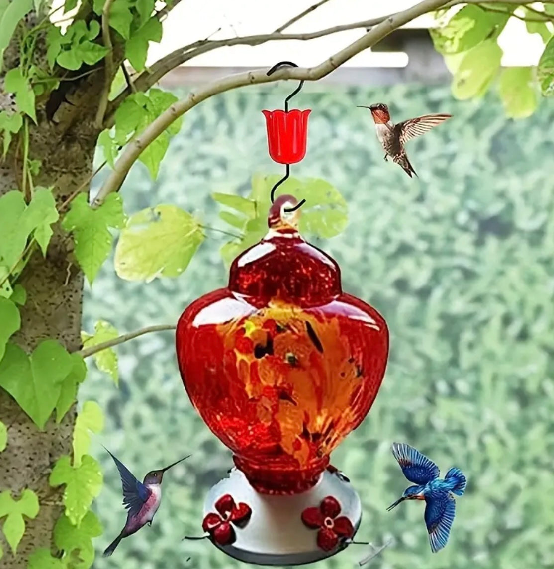 Plant/Hummingbird Feeder Hanger