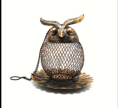 Owl Shaped Bird Feeder