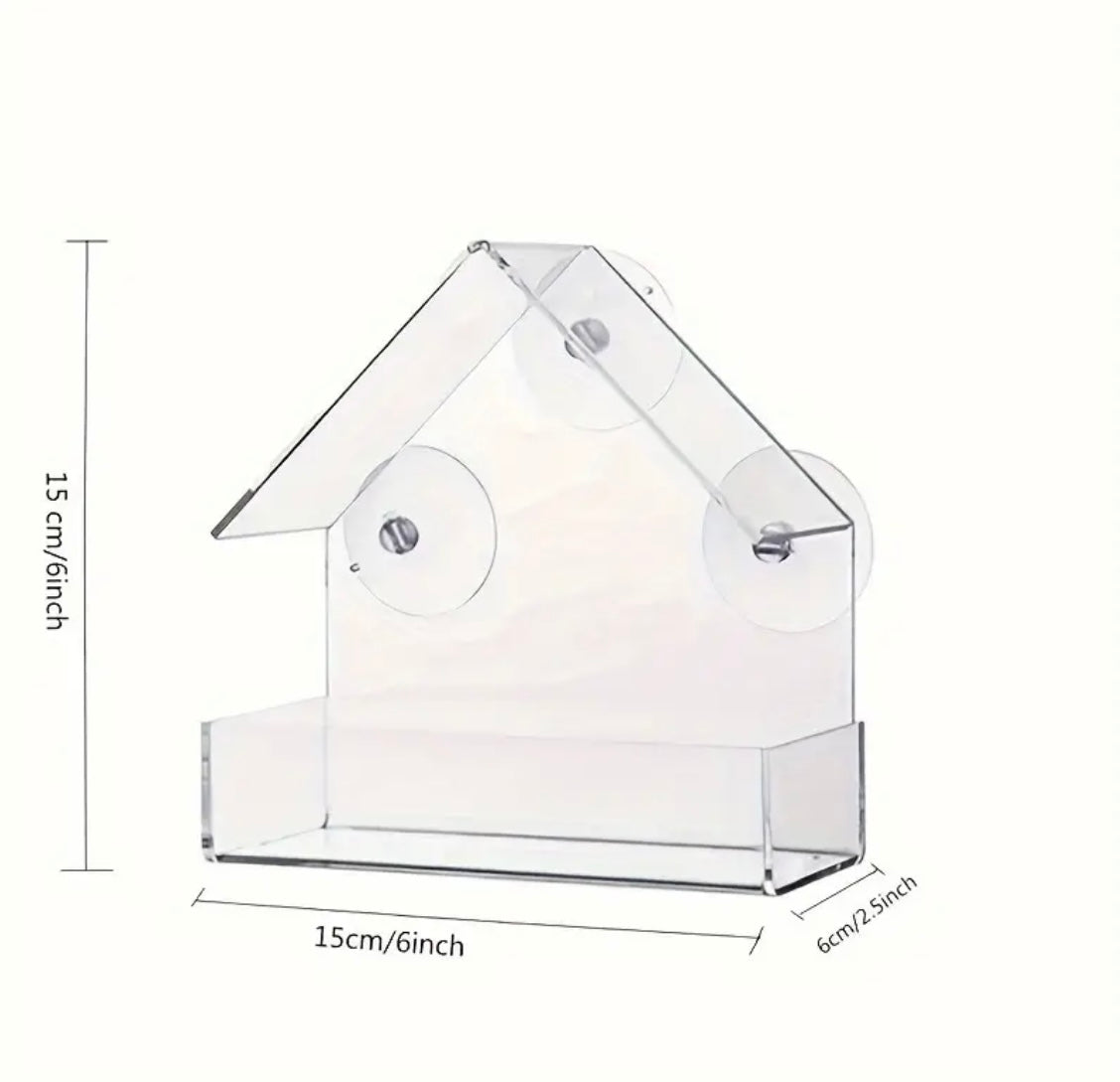 Clear Acrylic Window Feeder