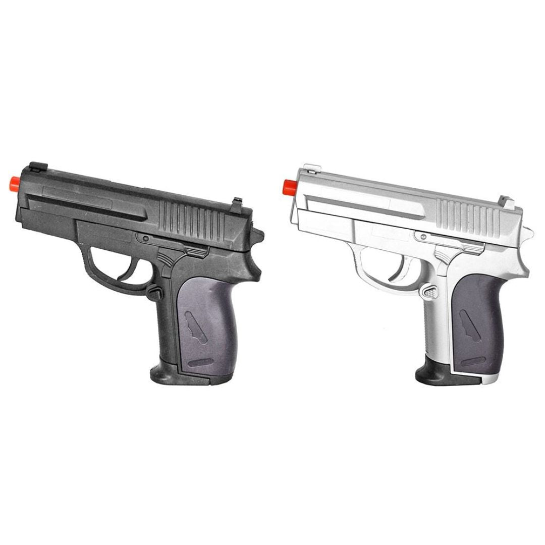 Dual P.618 Spring Airsoft Hand Guns