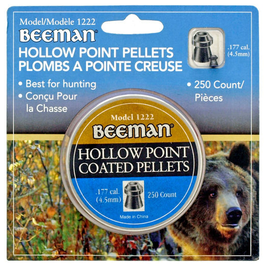 Beeman Hollow Point .177 Cal Pellets - 250 Ct.