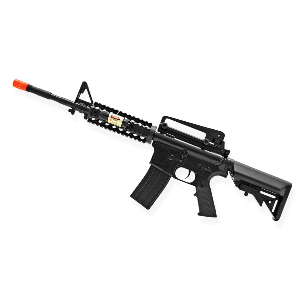 Ukarms M-16B Spring Powered Military Issue Style Airsoft Assault Rifle