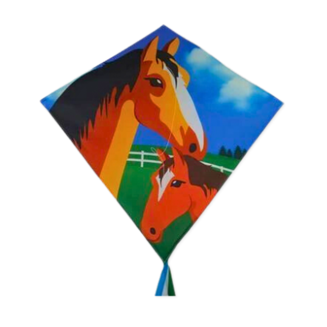30 "Mare & Foal Diamond Kite