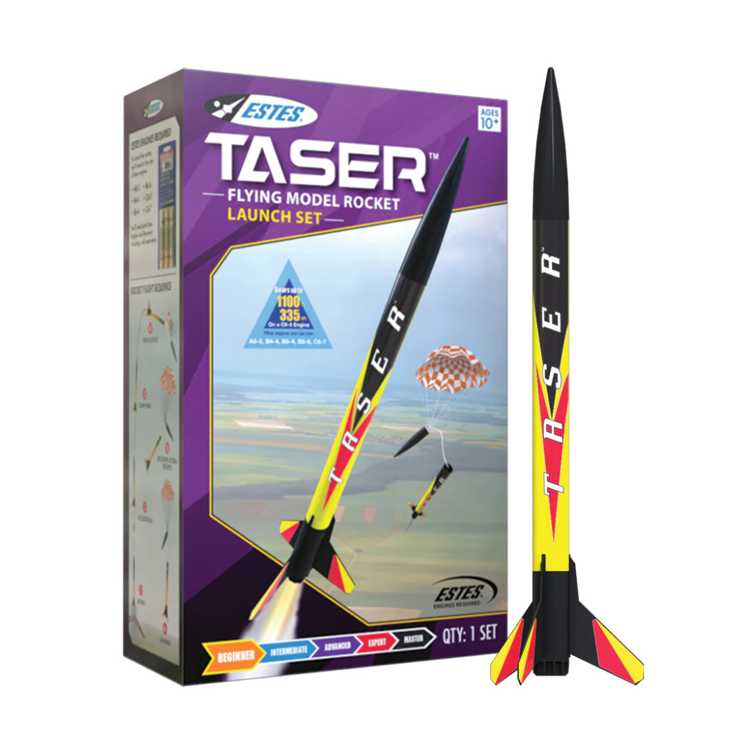 Taser Flying Model Rocket Launch Set