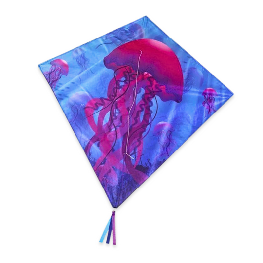 30" Jellyfish Diamond Kite