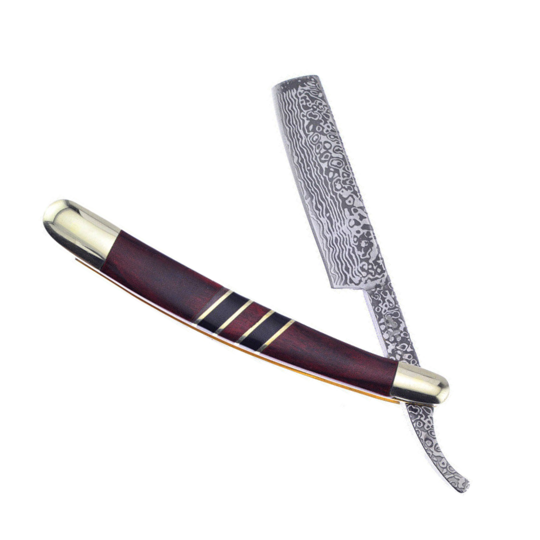4.75" Frost Cutlery Straight Razor Rosewood